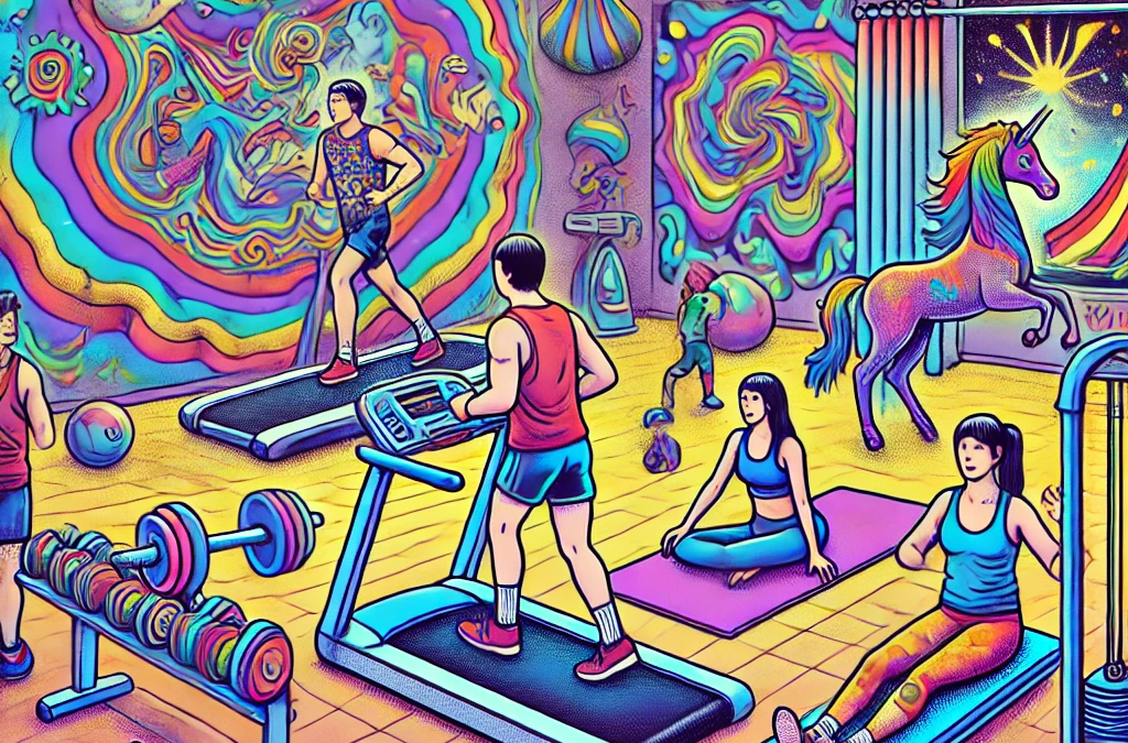 The Psychedelic Gym: Exercising While on Psychedelics—Because Why Not?